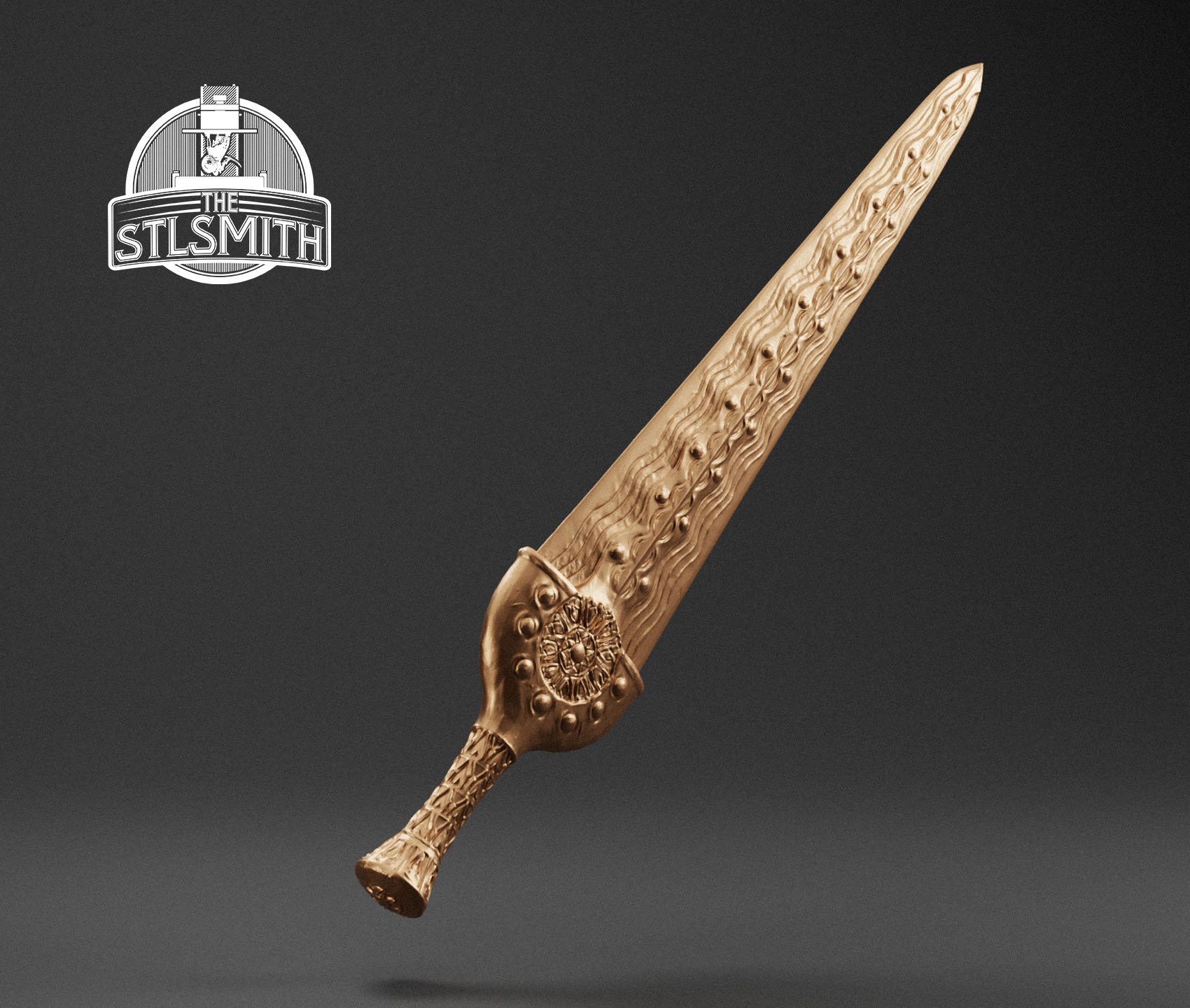silver cinquedea render bronze silver cinquedea render bronze