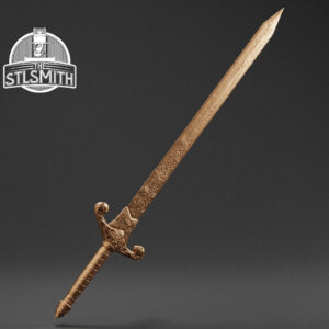 silver longsword render bronze