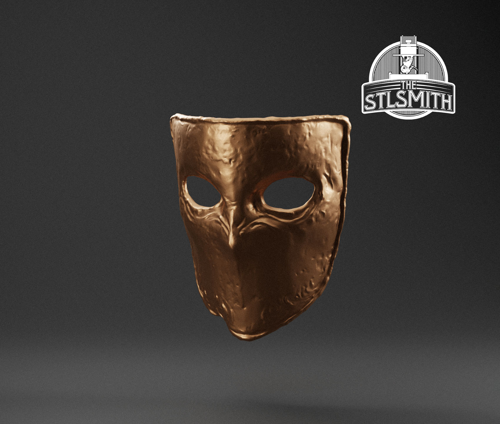 silver mask render bronze silver mask render bronze