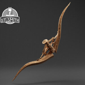 simon's bowblade bow render bronze