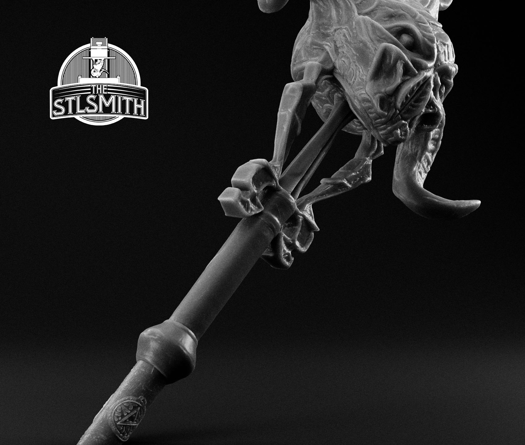 skull of corruption staff render bw02 skull of corruption staff render bw02