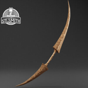 sorcerer's twinblade render bronze