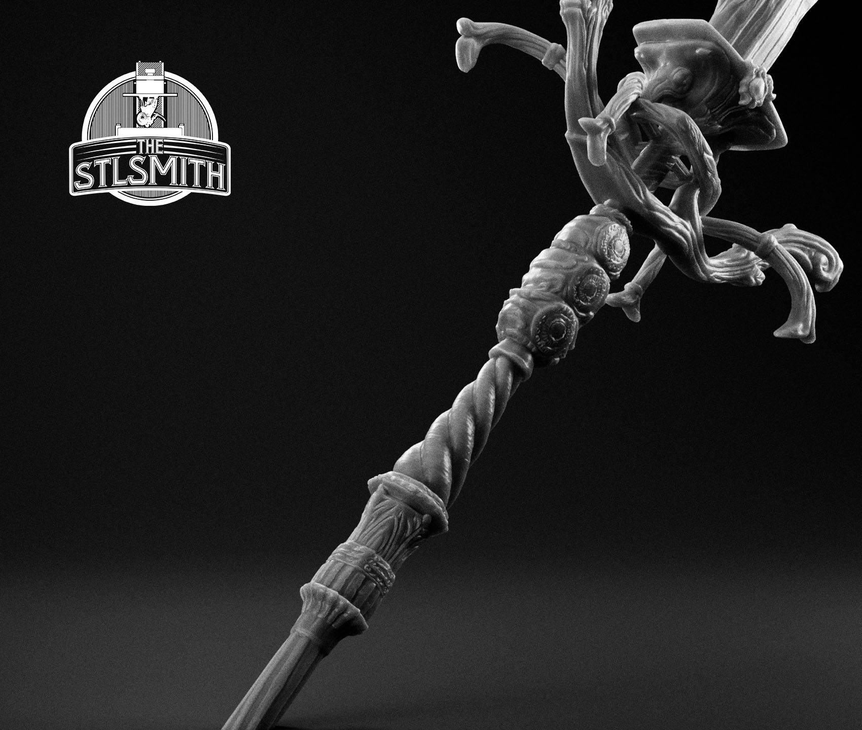 spear of the impaler render bw 02 spear of the impaler render bw 02