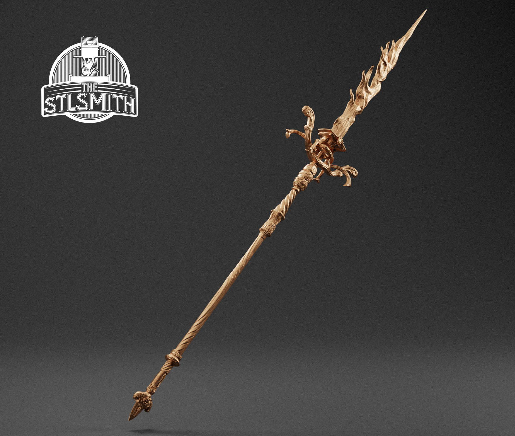 spear of the impaler render bronze spear of the impaler render bronze