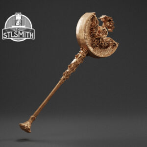 staff of the avatar render bronze