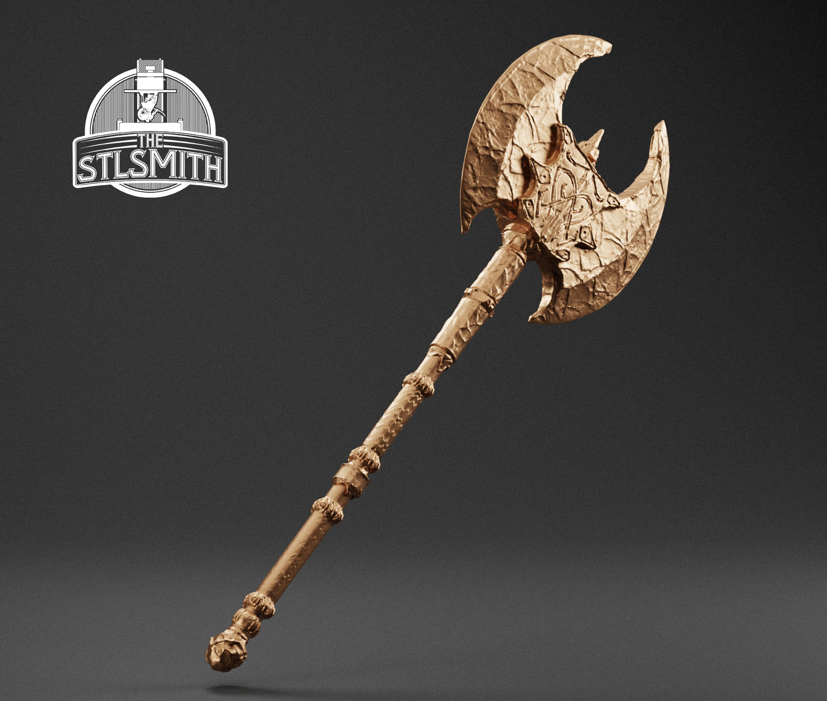 stalhrim battleaxe render bronze stalhrim battleaxe render bronze