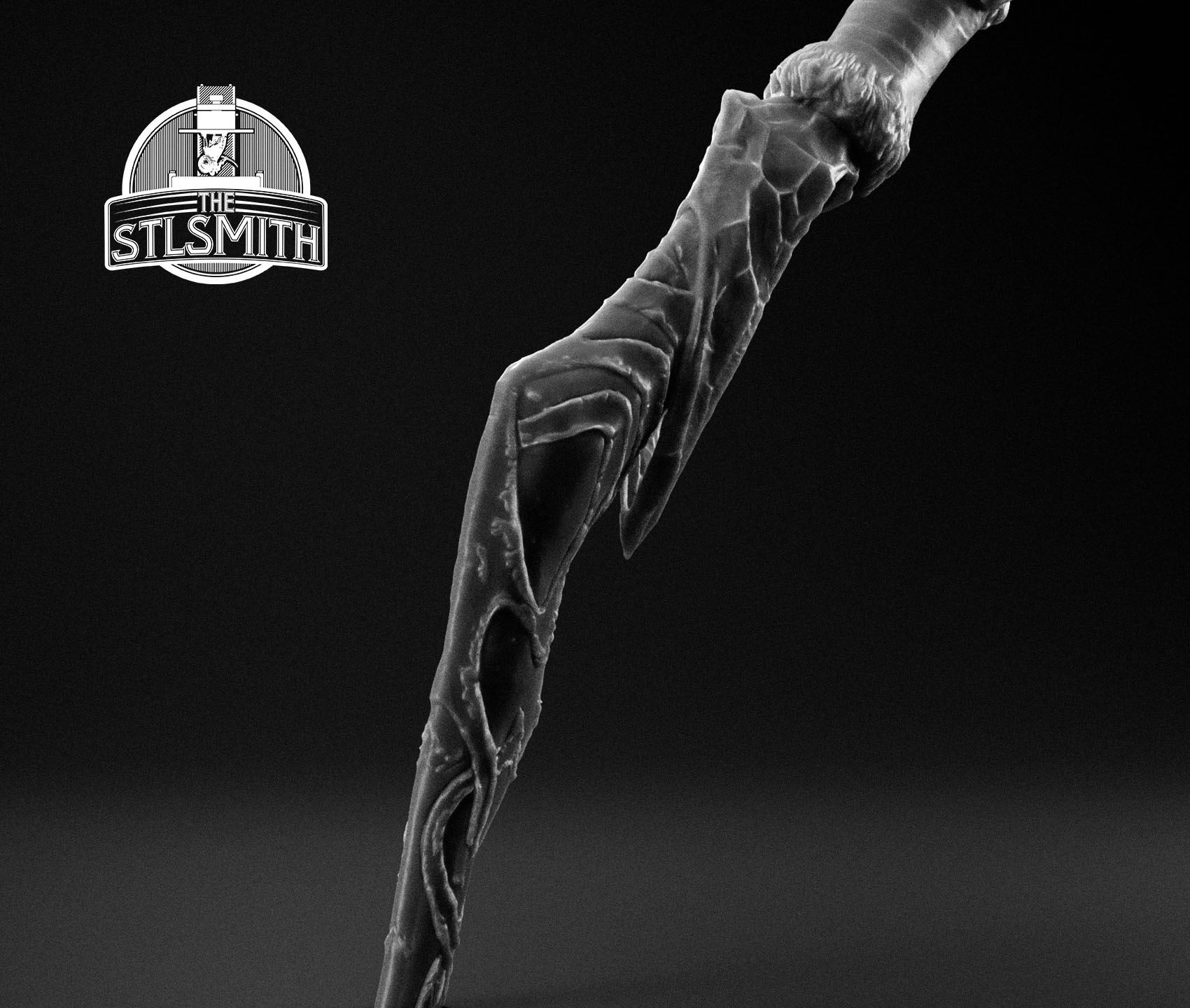 stalhrim bow render bw 02 stalhrim bow render bw 02