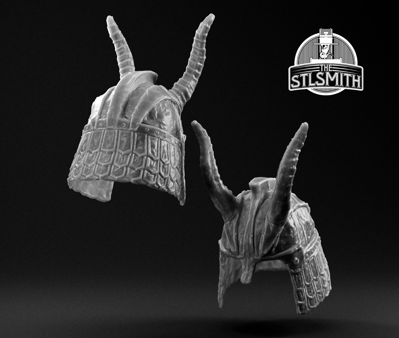 stalhrim light helmet render bw stalhrim light helmet render bw