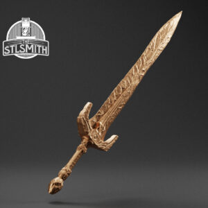 stalhrim sword render bronze