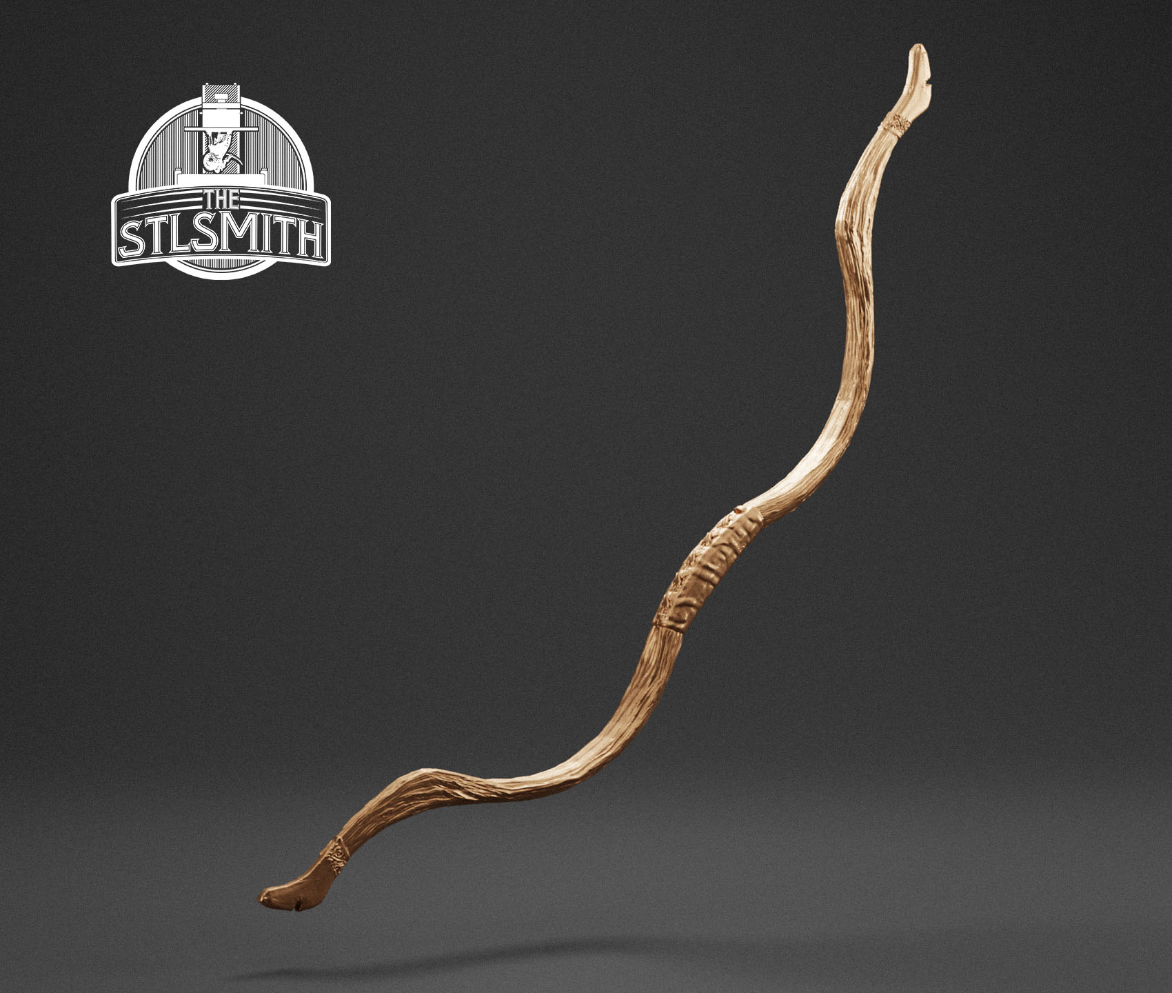 steel bow render bronze steel bow render bronze