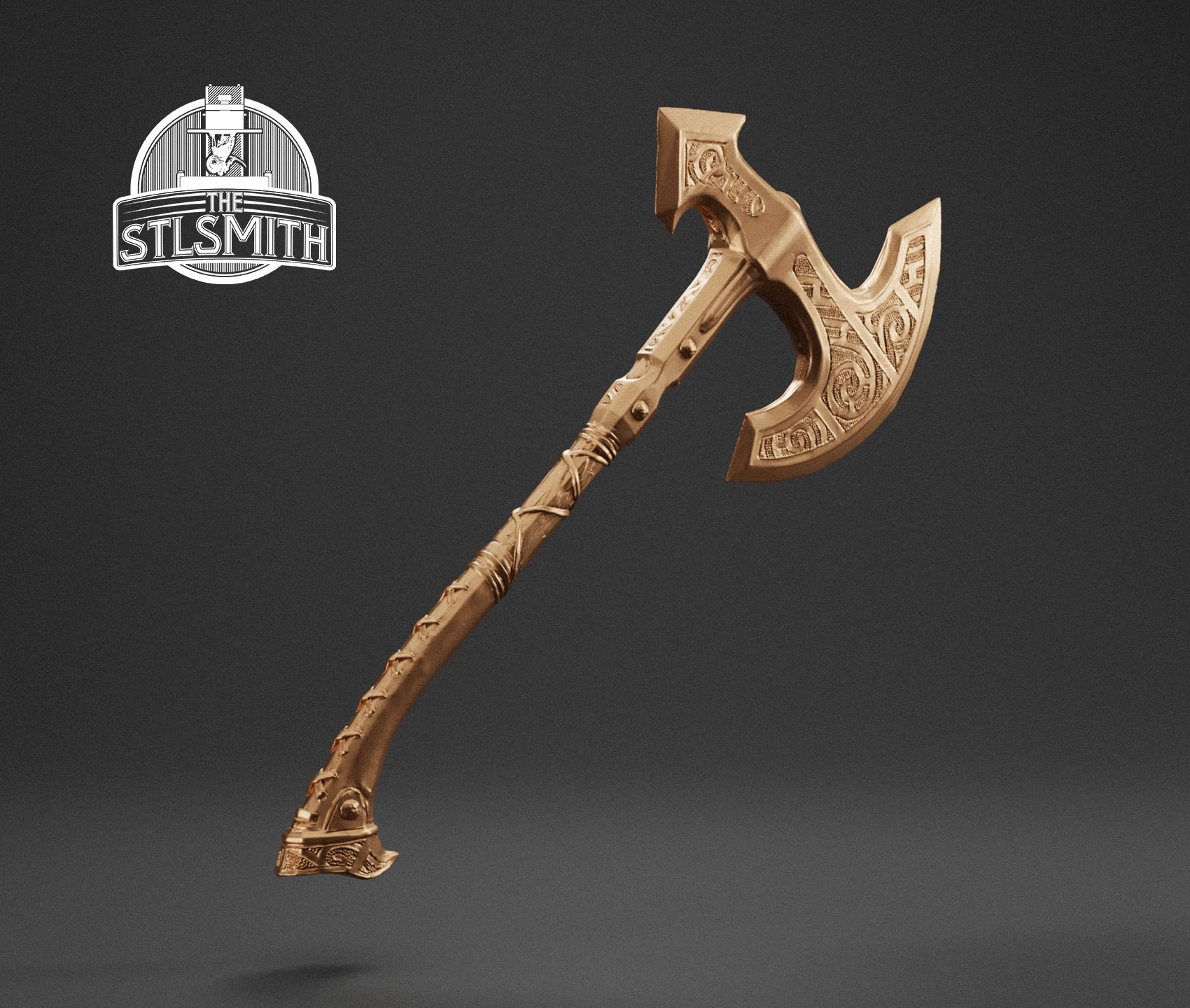 steel war axe render bronze steel war axe render bronze