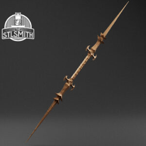 stone twinblade render bronze