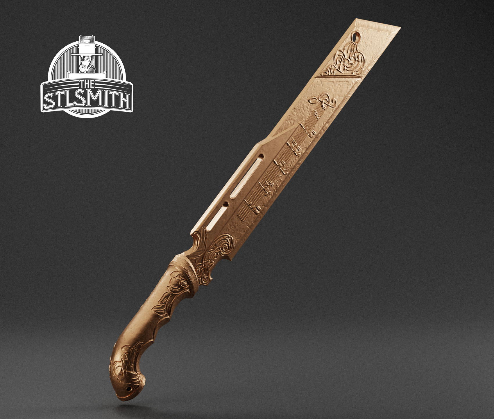 strauss & broda machete render bronze strauss & broda machete render bronze