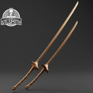 sun & moon dual nikana render bronze