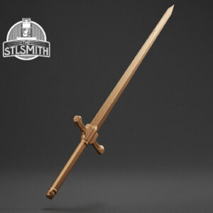 sunlight straight sword render bronze