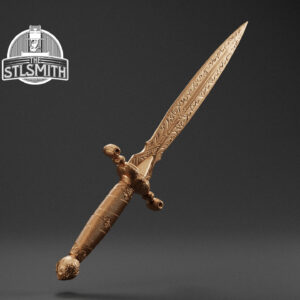 superb dagger render bronze