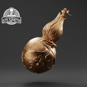 supreme gourd render bronze