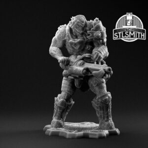 swarm scion mulcher render bw