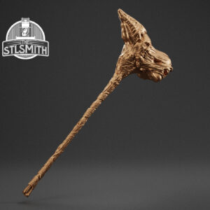 taxidermist's hammer render bronze