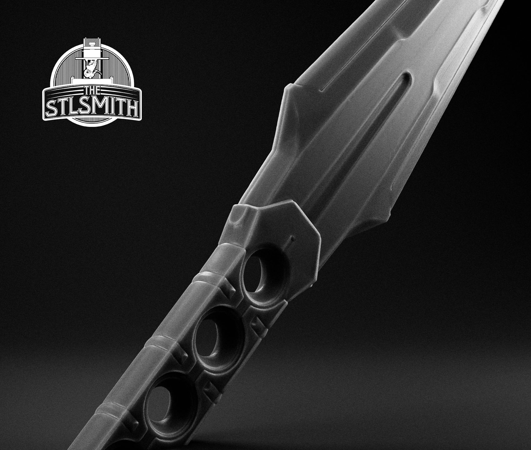 tech knife render bw02 tech knife render bw02