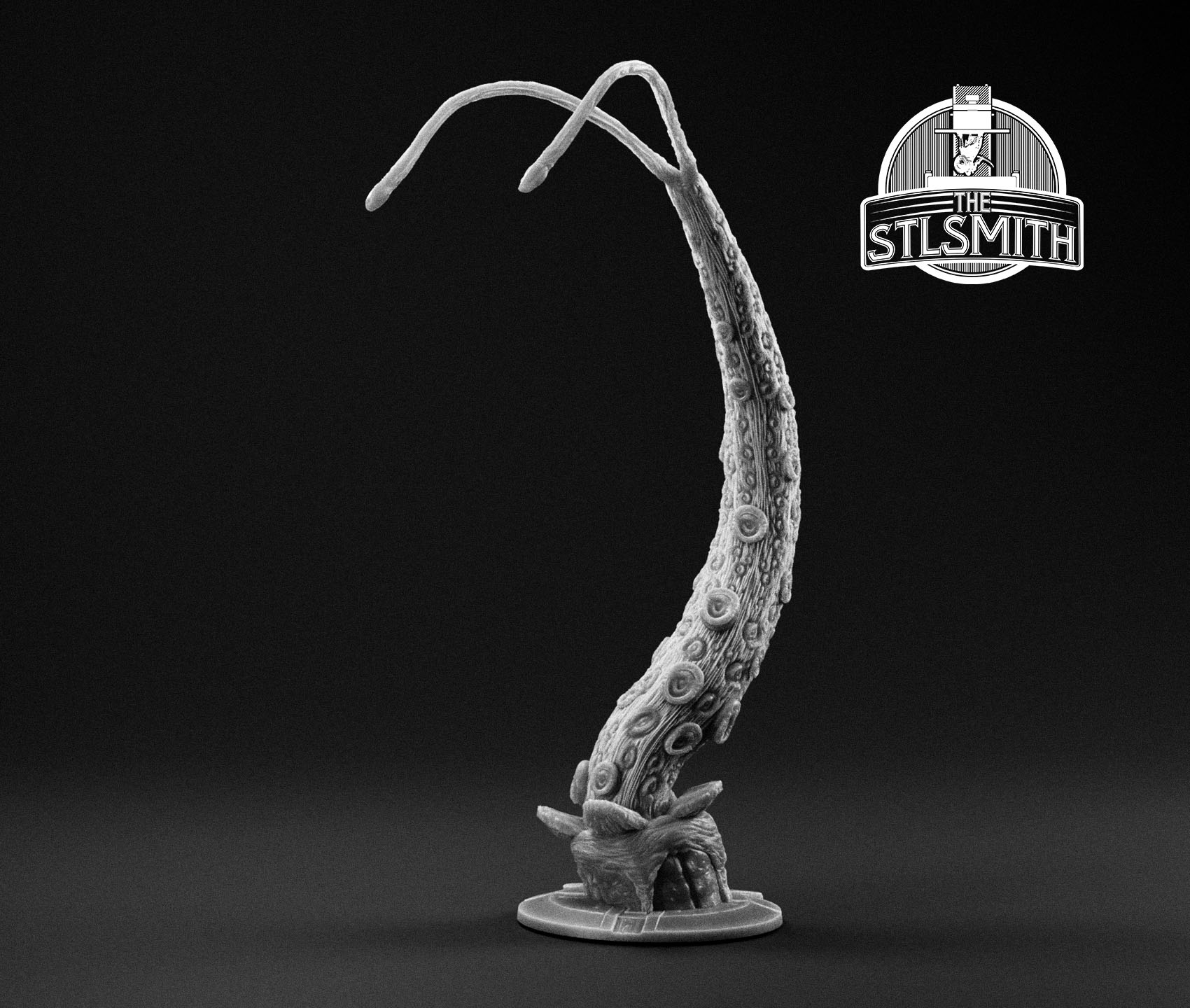 thresher maw tentacle p1 render bw thresher maw tentacle p1 render bw