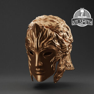 twinned helm render bronze
