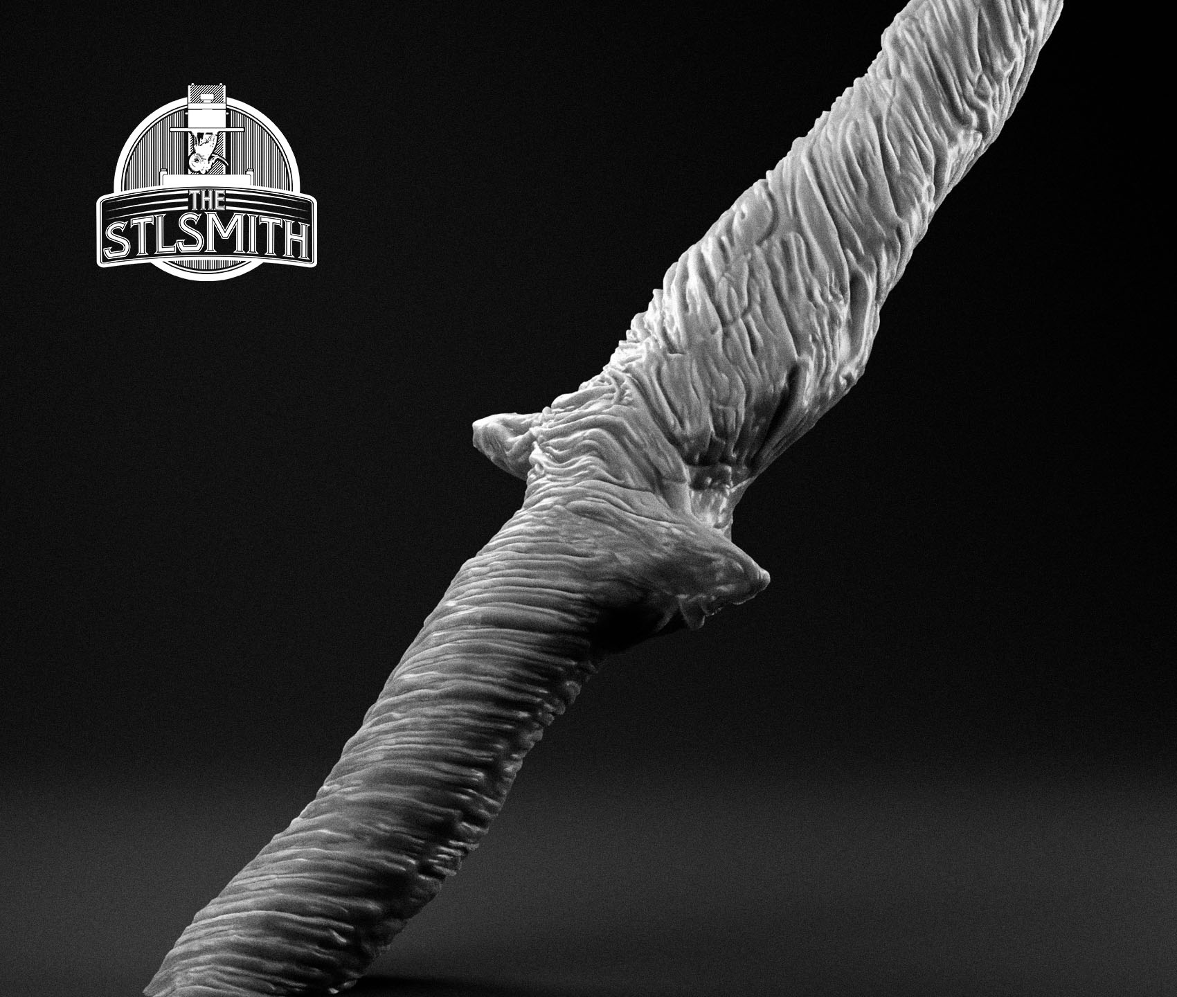 umbral needle render bw 02 umbral needle render bw 02