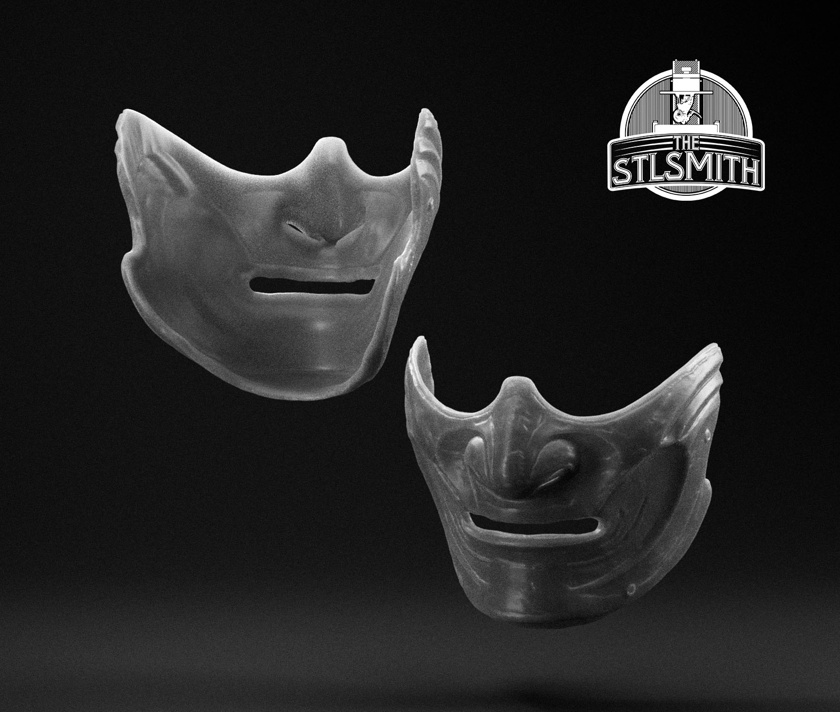 venerable spirit mask render bw venerable spirit mask render bw