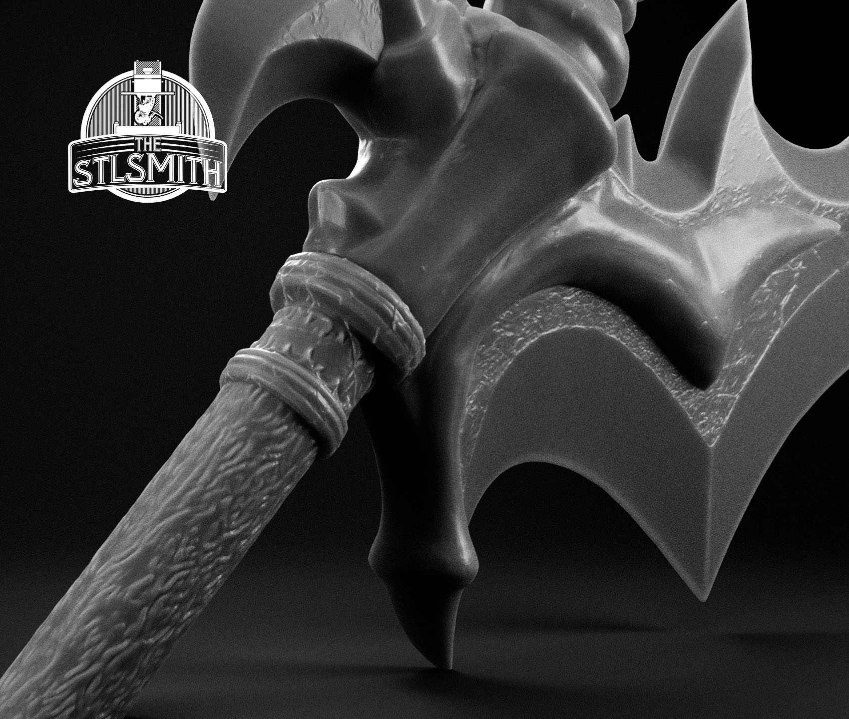 vigoorian flail lvl3 render bw02 vigoorian flail lvl3 render bw02