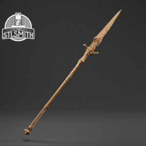 vyke's war spear render bronze
