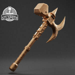 wellow's pickhammer render bronze