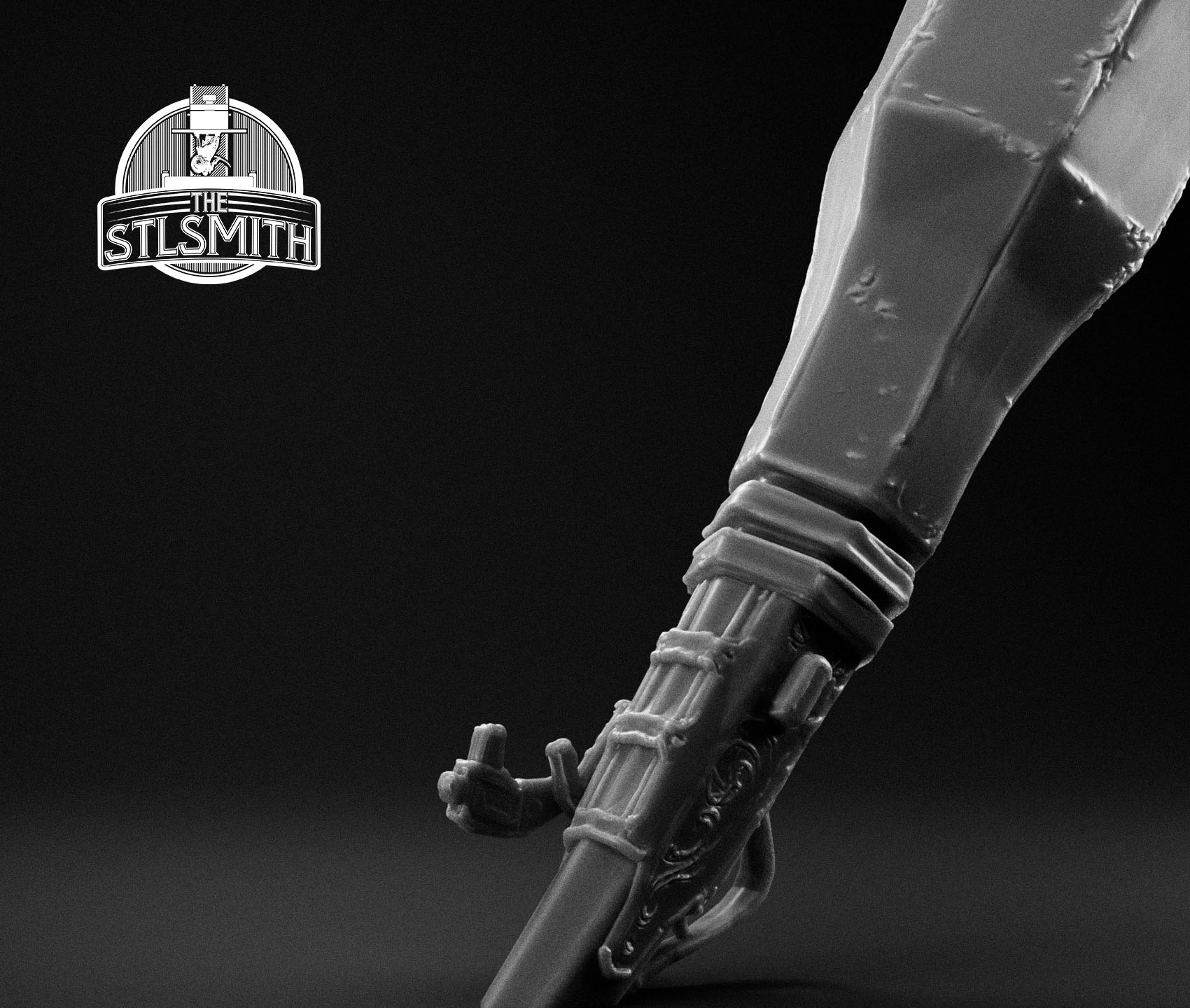 whirligig saw mace 02 render bw whirligig saw mace 02 render bw