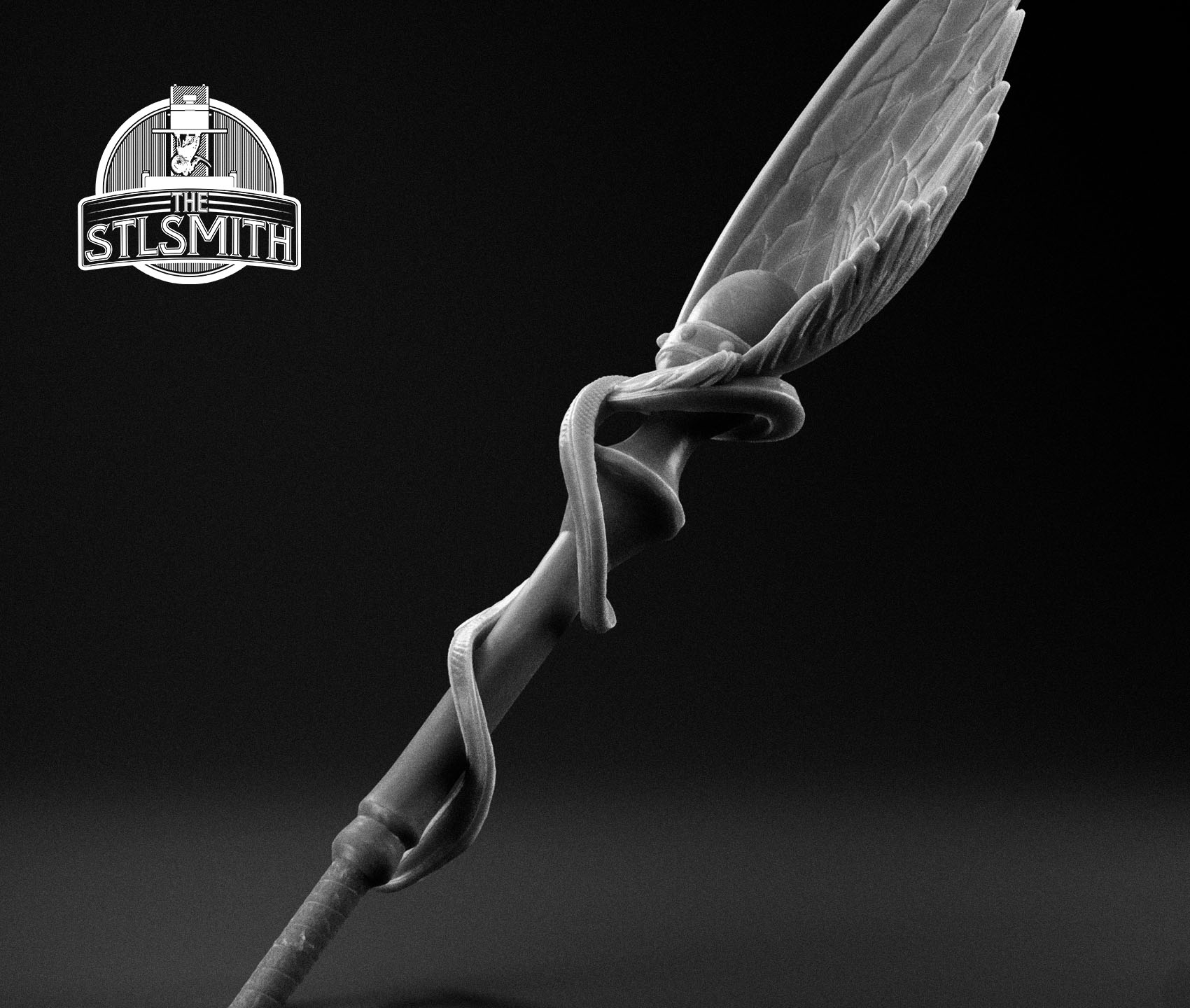 winged stave digital model stl winged stave digital model stl