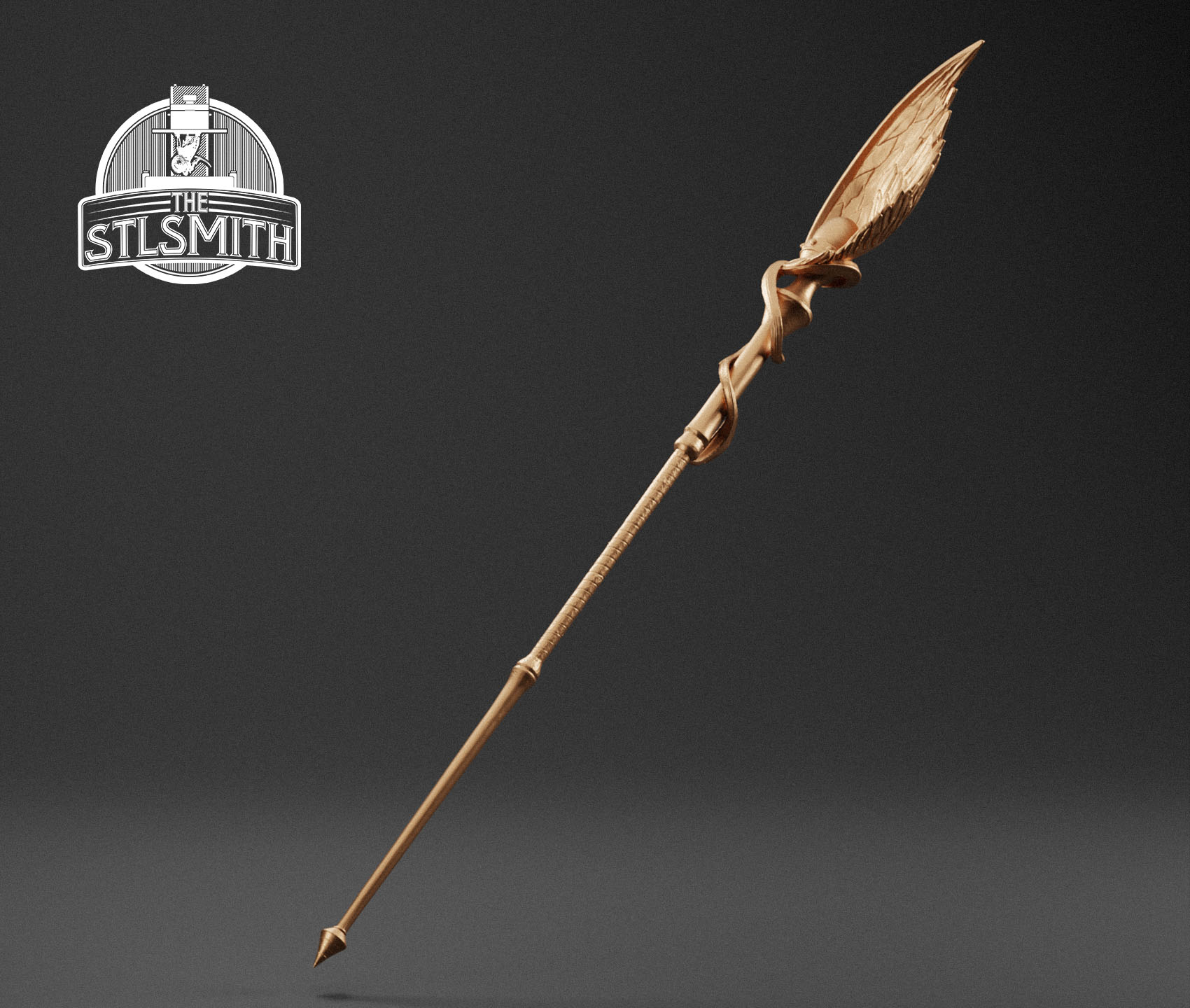 winged stave digital model stl winged stave digital model stl