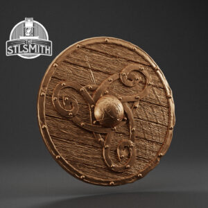 wylder's small shield render bronze