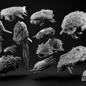 yuuzhan vong set render bw
