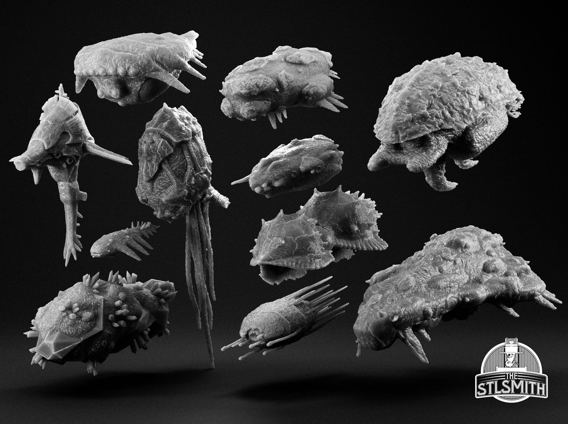 yuuzhan vong set render bw yuuzhan vong set render bw