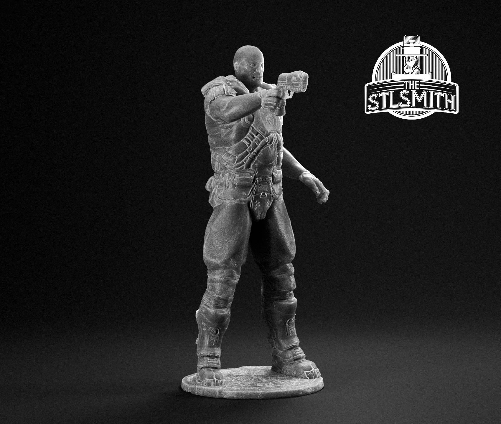 zsec pistol render bw zsec pistol render bw