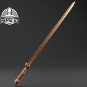 zhanlu sword render bronze