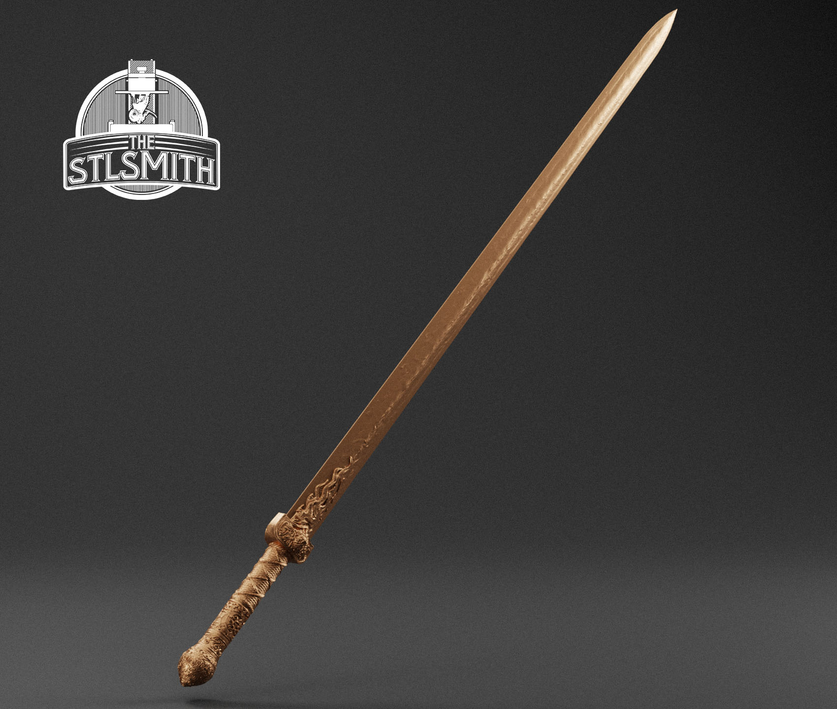 zhanlu sword render bronze zhanlu sword render bronze