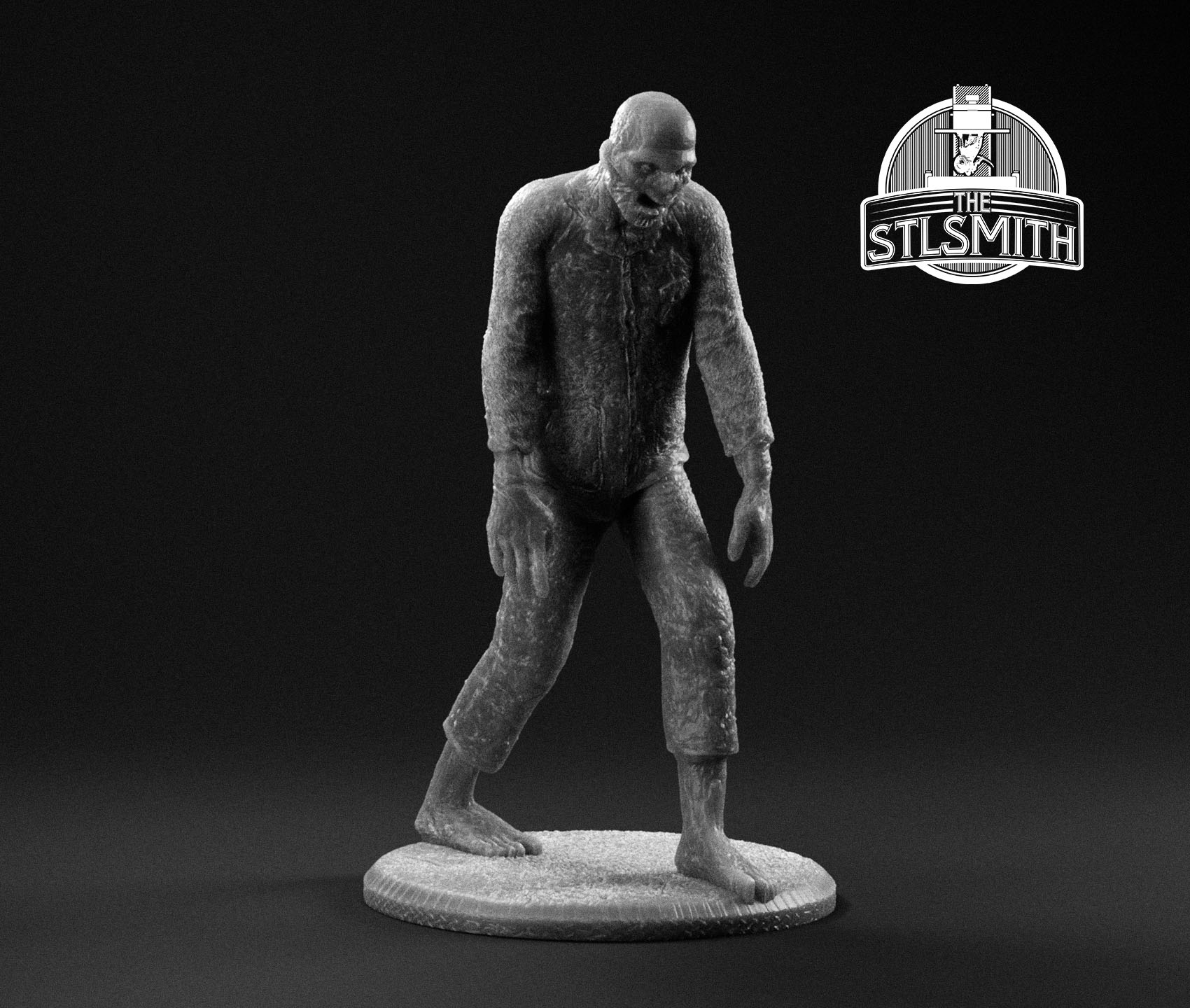 zombie render bw zombie render bw