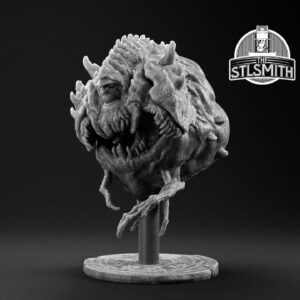 cacodemon render bw