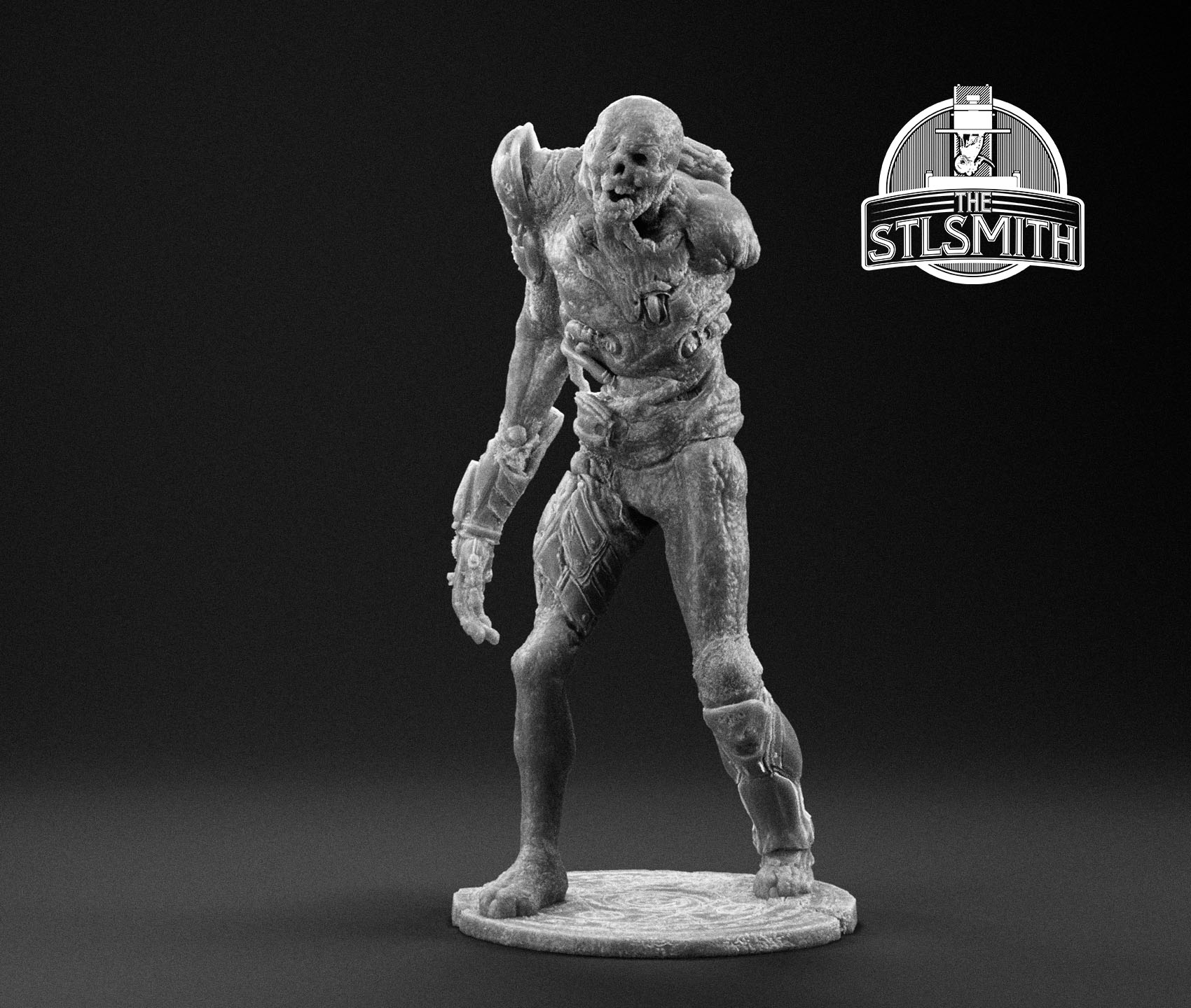 possessed worker render bw possessed worker render bw