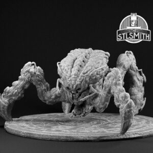 spider mastermind render bw