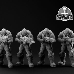 drone beastrider render bw