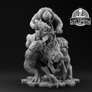drone bloodmount beastrider render bw