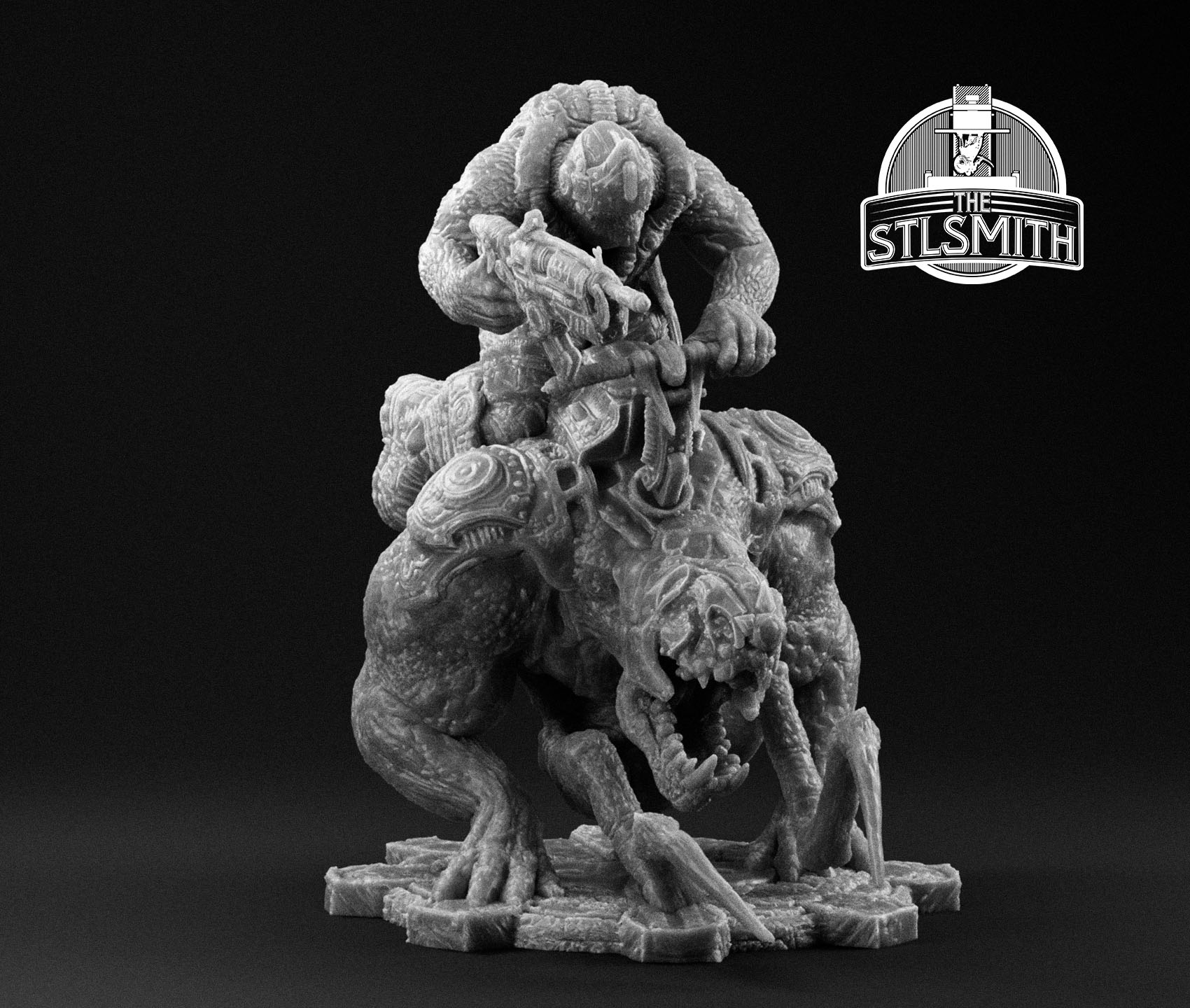 drone bloodmount beastrider render bw drone bloodmount beastrider render bw