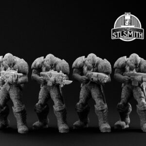 drone miner render bw