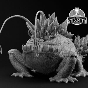 bael demon render bw