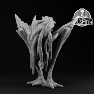 chimera demon render bw